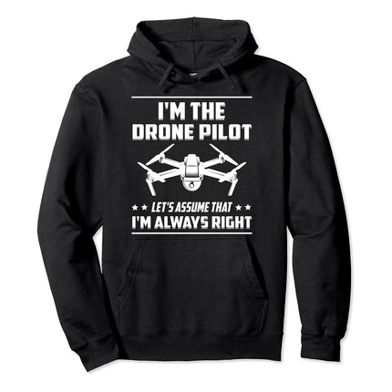 I am the Drone Pilot Drone Pullover Hoodie