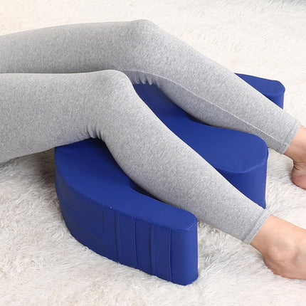 Elderly Anti-Pressure Easy Roller Pillow, Patient Turning Device U-shaped Pillow, Turning Device for Patients, Patient Turner, Bed Turning Aid Multi-purpose Turning Aid for Elderly People (Blue)