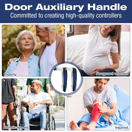 Vmxlso 2 pieces car exit aid, car entry aid, car standing aid, car exit aid, easy exit handle for seniors and disabled people