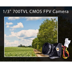 RunCam Nano 2 FPV Camera 1/3" 700TVL CMOS FPV Camera 1.8mm (M8) FOV 170° PAL/NTSC Not Switchable 3.2g Mini Action Cam for RC FPV Drone Tinywhoop Cinewhoop