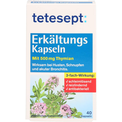 TETESEPT Cold Capsules 40 pcs
