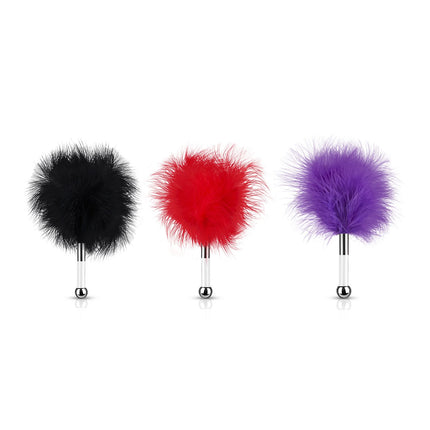 EIS, Deluxe Feather Tickler 'Love me tender', for tender caresses, purple