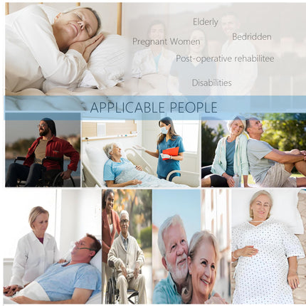 AITX anti-decubitus mattress with alternating pressure system for long-term care, pressure ulcer prevention &amp; ulcer treatment, suitable for home and hospital beds
