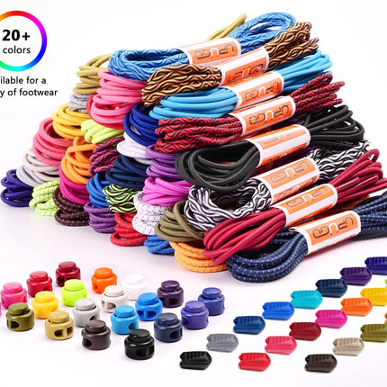 UpUGo 1 Pair of No-Tie Shoelaces, Elastic Shoelaces, One Size Fits All for Adults