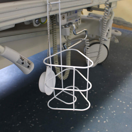 Medi-Inn Urinal Bottle Holder with Lid for Square Men's Urinal Bottles (1 Piece)