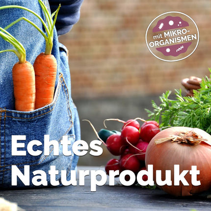 Effective Microorganisms active 2 liters - EM active - DIMIKRO® soil improver - ready-to-use for gardening and agriculture, as a soil activator, compost accelerator, plant protection - 100% vegan