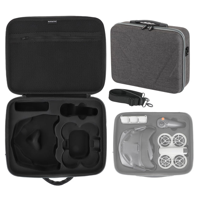 ZJRXM Neo Goggles N3 Bag, Portable Travel Bag, Storage Carrying Case for DJI Neo Goggles N3, RC Motion 3 and Accessories