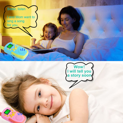 TUCHUNME Walkie Talkie Kids, Rechargeable 8 Channels Outdoor Toy Two-Way Radio with Flashlight Gifts for Boys and Girls Long Range for Outdoor Trip Adventures, Camping, Hiking