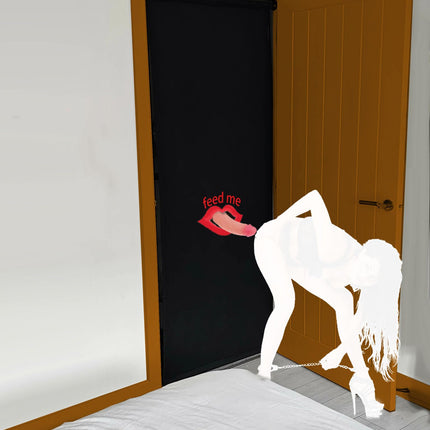 Sex furniture with door openings BDSM furniture door curtain love swings sex partition room divider screen sex games for couples