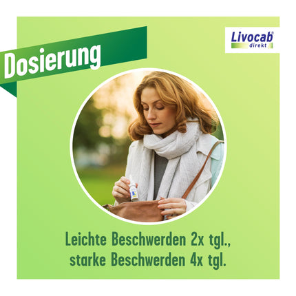 LIVOCAB direct combo - 4 ml eye drops + 5 ml nasal spray