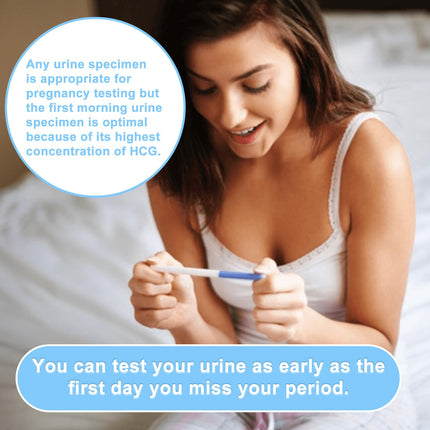 Pregnancy Test, Early Detection HCG Urine Midstream Test, Results within 5 Minutes, Over 99% Accurate Fertility Test, Pregnancy Test, 25mIU/ml, 5 Pack