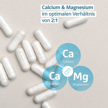 Sango Sea Coral Capsules - 180 Capsules - Calcium &amp; Magnesium in an optimal 2:1 ratio - High-dose Sango sea coral and vegan - No additives