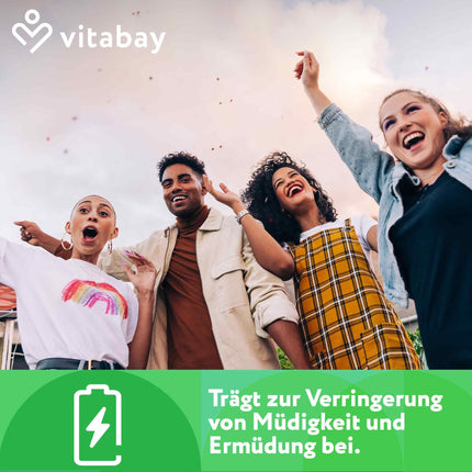 Vitabay Magnesium Malate 1000mg High Dose - 180 Tablets Vegan &amp; Laboratory Tested - Magnesium High Dose Capsules - Contributes to normal energy metabolism and normal muscle function