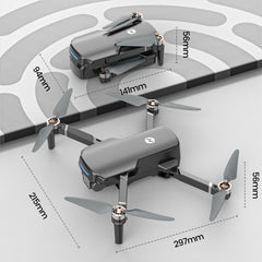 Holy Stone HS360S Drone with 4K GPS Camera for Adults, 3KM Long Range 5G Image Transmission, 20 Min Long Flight Time, Follow Me, Return, RC Foldable Drone Complete Set under 249g for Beginners, C0