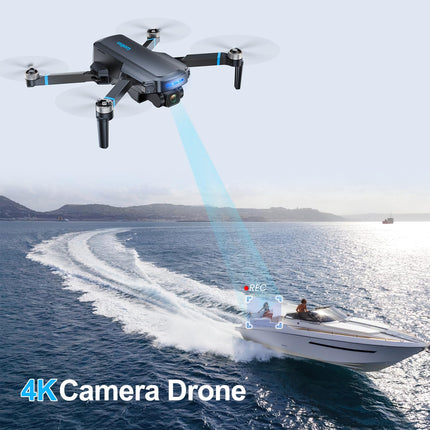 Loolinn | Drone with 4K camera as a gift for advanced beginners - GPS drone, 40 minutes flight time, 4K UHD camera, supports panorama and time-lapse recordings, under 250g - gift idea