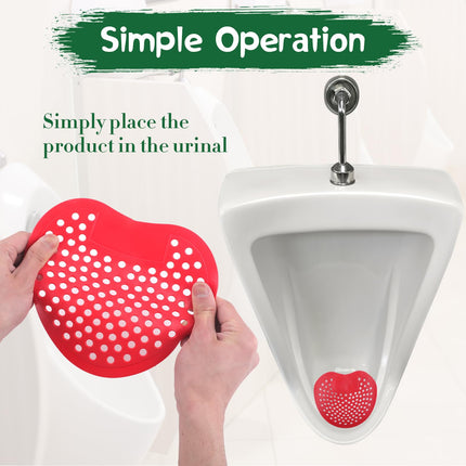 Urinal strainer with fragrance, 8 pieces urinal strainer urinal insert with air freshener to eliminate odors, urinal strainer splash guard fragrance for toilets, urinal, WC, bathroom, any urinal
