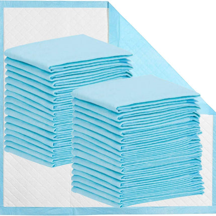 Buyockss Incontinence Pads for Bed, 80 x 90 cm, Waterproof, 25 Pack, Absorbent Disposable Changing Mat, Strong Absorbency