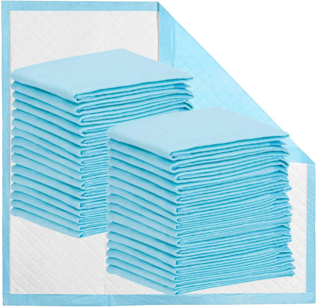 Buyockss Incontinence Pads for Bed, 80 x 90 cm, Waterproof, 25 Pack, Absorbent Disposable Changing Mat, Strong Absorbency