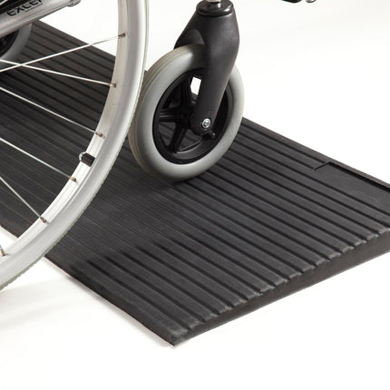 The Ramp People rubber threshold ramp for wheelchairs 4mm - 70mm (24mm (100x24x2.4cm LWH))