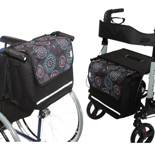 SENIORI Rollator/Wheelchair Bag Rollator Bag Wheelchair Bag Universal (1st Circle)