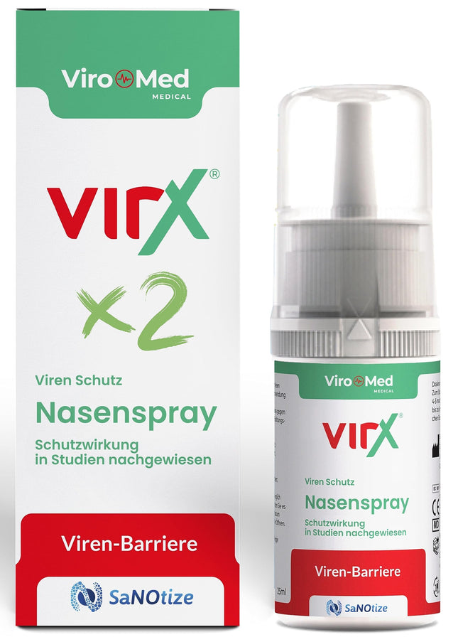 VirX Nasal Spray 50 ml - Best before 07/25 - Back to normality with the world's first - VirX nasal spray VirX enovid