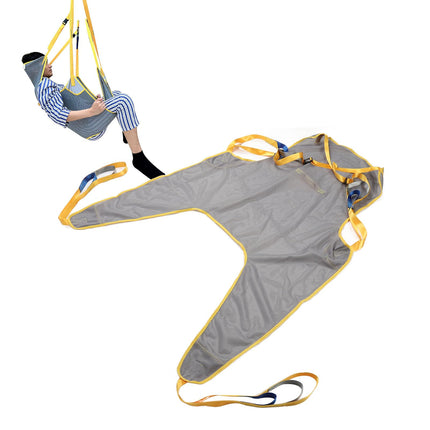 Patient Lift Toilet Belt, Large Mesh Belt, Patient Lift Belt, Easy Installation, Soft Mesh, Breathable, Patient Transfer Belt for Home Hospital