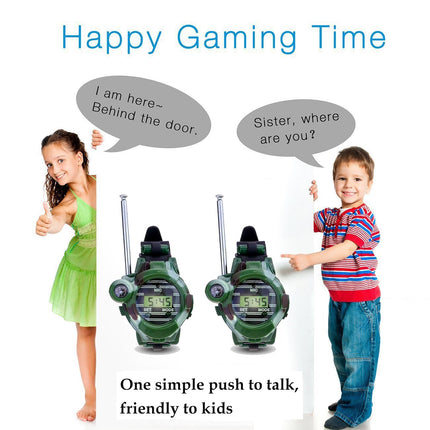 YDI Walkie Talkies for Kids, Two-Way Radios 1-3KM Range 8 Channels with Flashlight, Outdoor Toys, Gifts for Girls and Boys