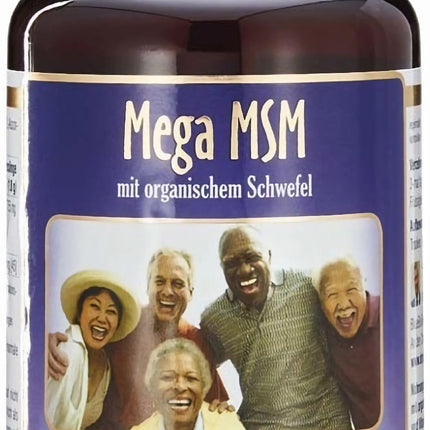 Dr. Peter Hartig Mega MSM 675 tablets, 7-month supply, vegan, lactose-, yeast-, and gluten-free