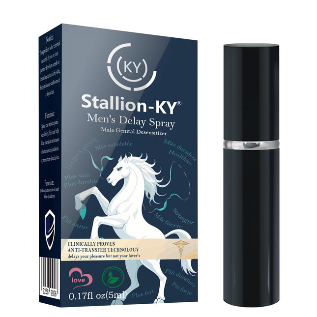 Stallion-KY Delay Spray for Men, delay spray for men, sex, men, libido booster for men, longer in bed (K)