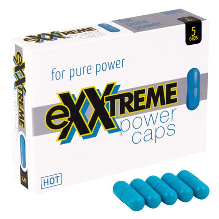 HOT eXXtreme power capsules! Potency enhancers for men! Cardamom &amp; Guarana for longer lust &amp; love! More power &amp; passion in 2 capsules!