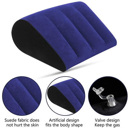 Sex Toys for Couples, Sex Pillow, Inflatable Sex Position Pillow for Sex Positions, Couple Deep Position Support, Erotic Ramp Sex Toys for Couples, Men, Women