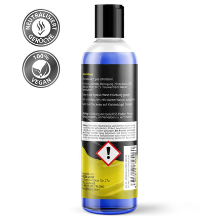 beGLOSS Special Wash 100 ML - Latex Detergent Care Cleaner for Latex Clothing Latex Care