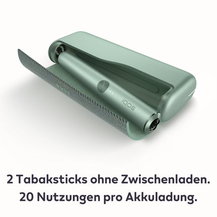 IQOS ILUMA PRIME Kit Jade Green - Tobacco Heater – (available in 2 colors) - for TEREA Tobacco Sticks - our best alternative to cigarettes