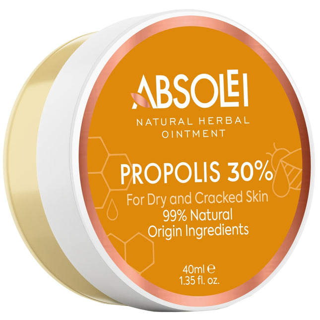 Absolei Propolis Ointment, Natural 30% Propolis Ointment for Itchy, Dry, and Cracked Skin, 40 ml