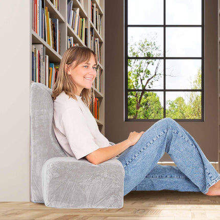MKS. Memory foam armchair relieves back pain, improves seating posture, and provides ultimate comfort—perfect for relaxing in bed, reading, and sitting.…