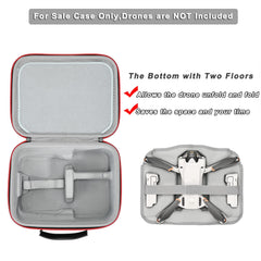 RLSOCO Carrying Case for DJI Mini 3/DJI Mini 3 Pro - fits Mini 3/Mini 3 Pro accessories: RC-N1/RC Controller, Batteries, Charger, Propeller (Allows unfolding and folding)