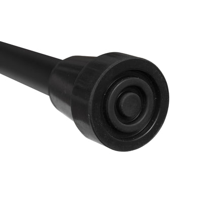 Walking stick walking aid light metal with anatomical comfort handle black (left)