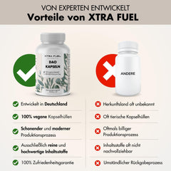 DAO Capsules 120 pieces (high-dose) - 300,000 HDU per daily dose - DAO enzyme from pea protein - vegan &amp; laboratory-tested
