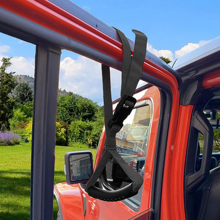 iplusmile Mobility Aid For Seniors - 1 Piece Car Entry Aid With Grab Handle - Automatic Door Bed Rail Standing Aid For Bed And Exit Aid For Car Elderly And