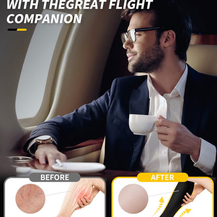 CAMBIVO compression stockings for women and men, 3 pairs, support stockings, compression socks, compression socks, thrombosis stockings for recovery, running, travel, skiing, pregnancy, everyday use