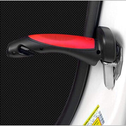 jiele Entry and Exit Aid Grab Handle, Mobility Aid for Cars, with Integrated LED Flashlight, Belt Cutter and Window Breaker, Car Cane