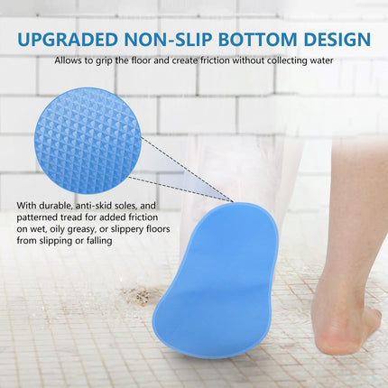 YUNCHI Shower Protector Foot Waterproof Non-Slip For Adults for Shower Cast Protector Waterproof Feet Foot for Showering Reusable Bandage Protector Keep Wounds Dressings Dry (M-Foot)