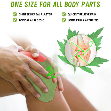 30 Pieces Knee Patches Against Pain, Pain Relief Patch, Knee Pain Relief Patch, Patch for Pain Relief Knee, Back, Neck, Shoulders, Deep Heat to Relax and Loosen Muscles