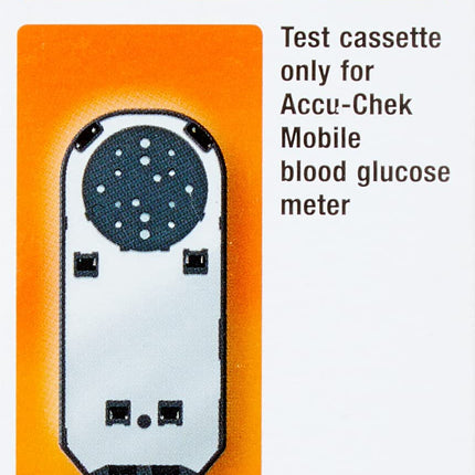 Accu Chek 4026324 Test Strips Mobile Test Cassettes, 50 pieces