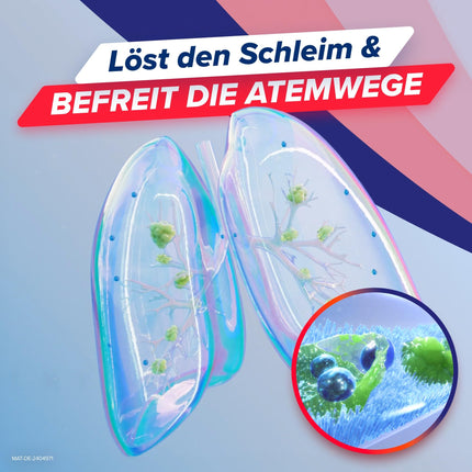 MUCOSOLVAN® Inhalation Solution 2 x 100 ml - Mucus solution for nebulizers for coughs: Loosens mucus, facilitates coughing &amp; clears the bronchi