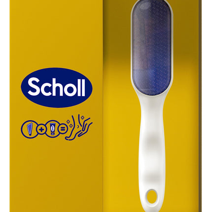 Scholl Nano Glass Foot File and Callus Remover - Comfortable, gentle removal of hard skin and calluses