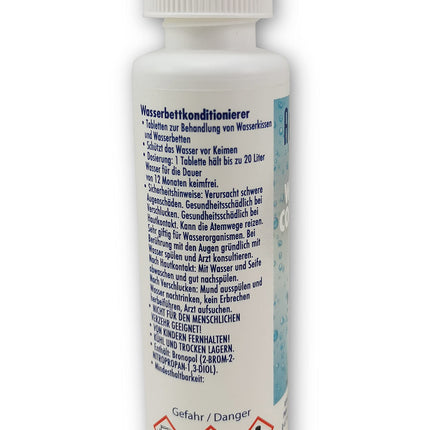 Waterbed tablets - Agua Nova ® Tabs Conditioner tablets without spills Waterbed water pillows 40 pieces = 40g