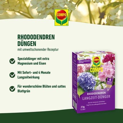 COMPO Rhododendron Long-Term Fertilizer 850g