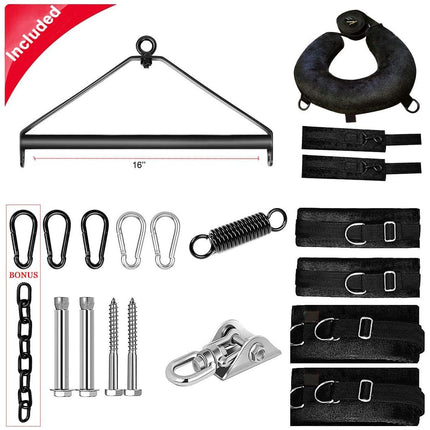 New love swing sex swing for the ceiling, 360-degree rotation deluxe love swings with U-shaped sex pillow and handcuffs &amp; 4 extra wide cushions, sex furniture sex swing load capacity up to 100 kg