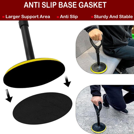 Wubushan Standing Aids, Standing Aid, Height-Adjustable Standing Aid, Walking Stick with Standing Aid, Help with Getting Up from the Floor, Standing Aid for Elderly People, Disabled-Accessible Accessories for Everyday Life